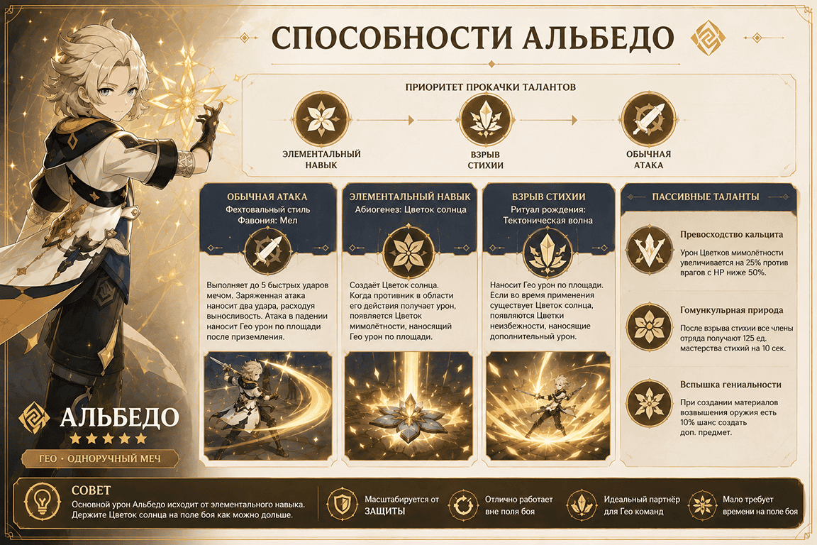 Albedo Capabilities