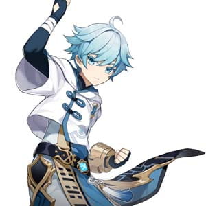 Chongyun Genshin Impact official character artwork