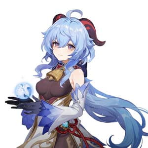 Ganyu Genshin Impact official artwork