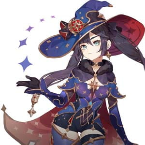 Mona Genshin Impact splash art